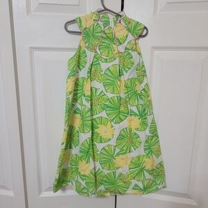 Lilly Pulitzer Green and Yellow Girls' Sundress